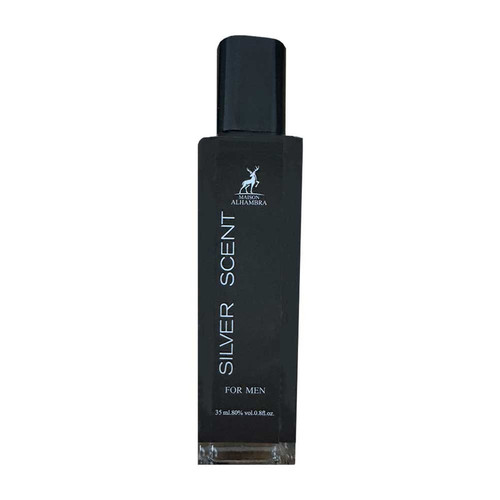 عطر جیبی الحمبرا مدل بوگارت Silver Scent حجم 35 میلی لیتر