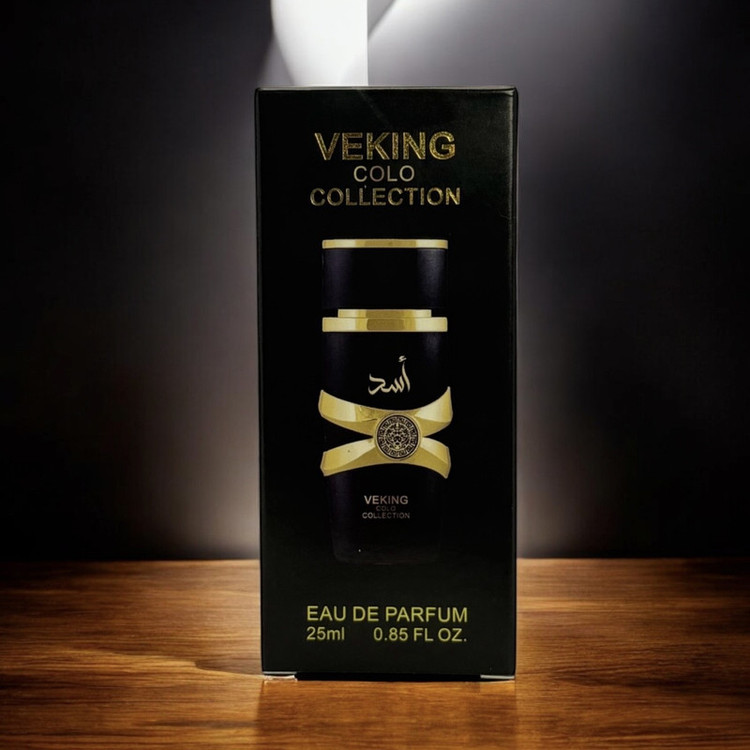 عطر جیبی ویکینگ مدل اسد با رایحه گرم حجم ۲۵ میلیلیتر