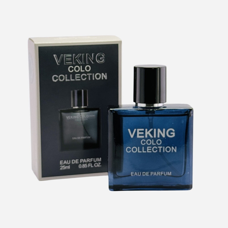 عطر جیبی مردانه ویکینگ کالکشن مدل بلو شنل با رایحه خنک حجم 25 میلیلیتر