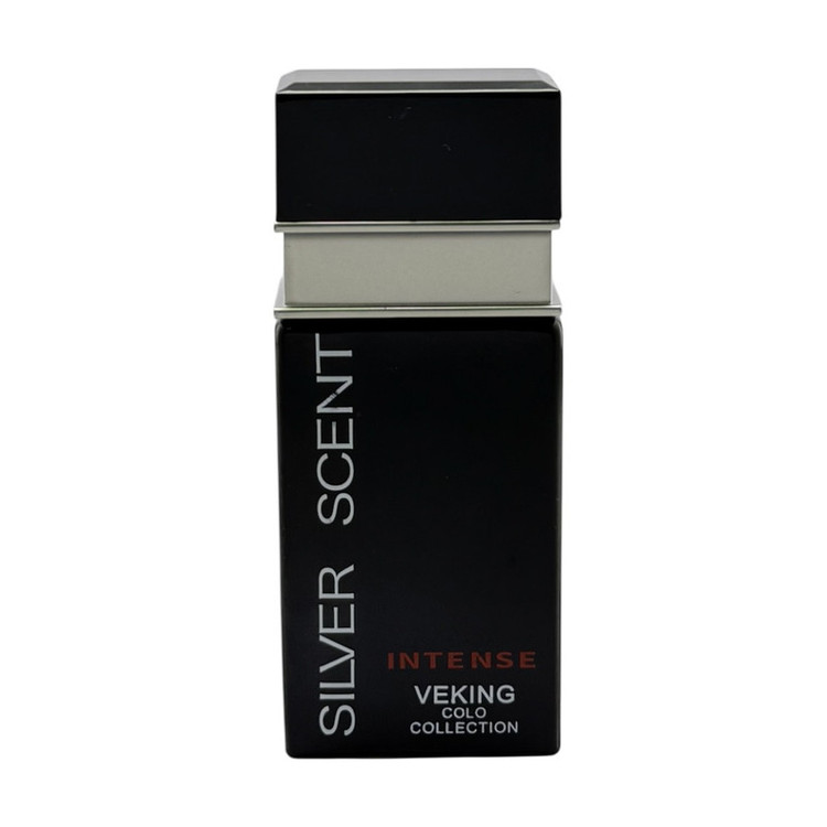 عطر جیبی مردانه ویکینگ مدل سیلور سنت اینتنس با رایحه گرم حجم ۲۵ میلیلیتر