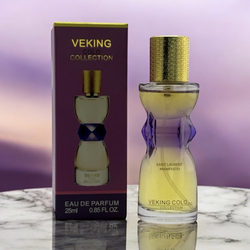 عطر جیبی زنانه ویکینگ مدل منیفستو با رایحه شیرین حجم 25 میلیلیتر