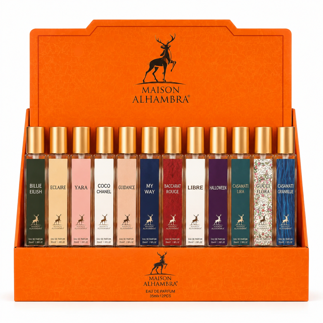 پک ۱۲ عددی عطر ۳۵ میل الحمبرا زنانه