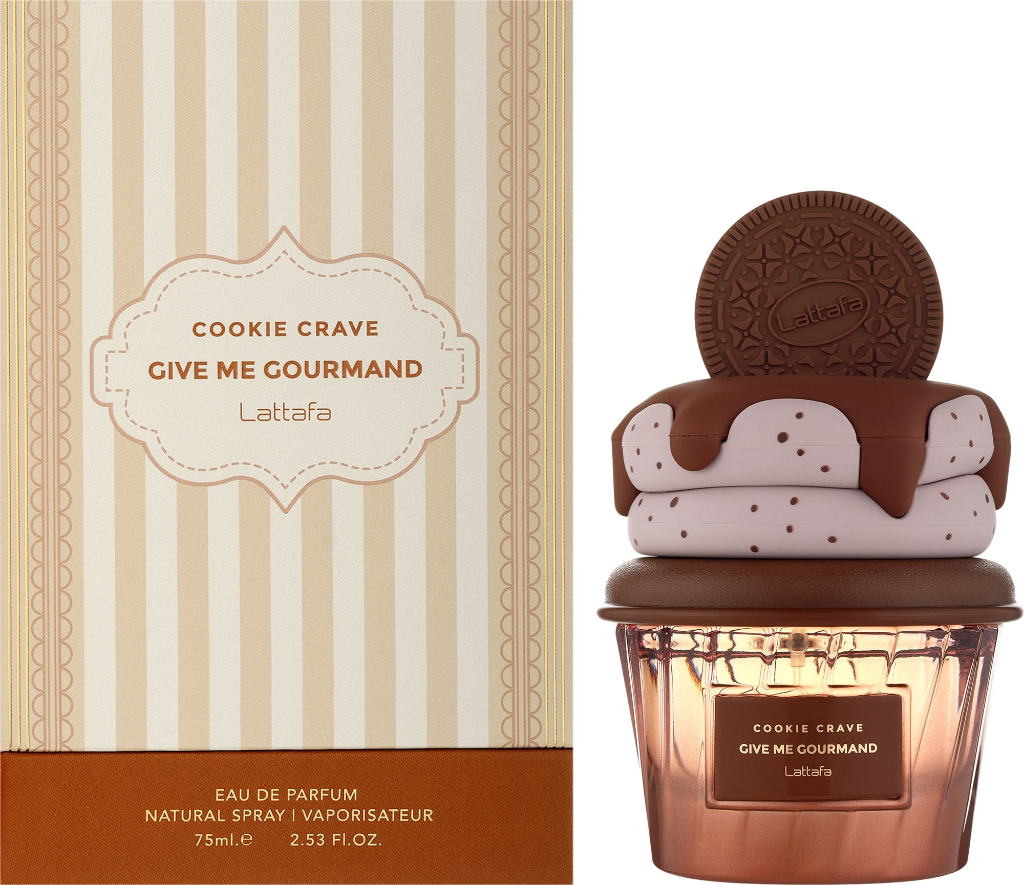 لطافه بستنی  کوکی Lattafa Cookie Crave