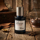 عطر جیبی مردانه بن وکینگ مدل عود ماراکوجا Oud Maracuja با رایحه گرم و تلخ حجم 25 میلیلیتر